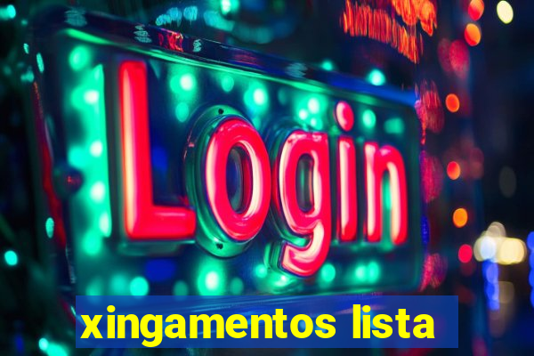 xingamentos lista